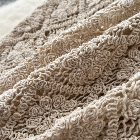 Niche Hollowed Outwear Long Cardigan