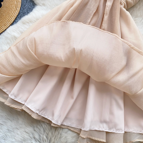 Fairy Rhinestone Studded Mesh Dress