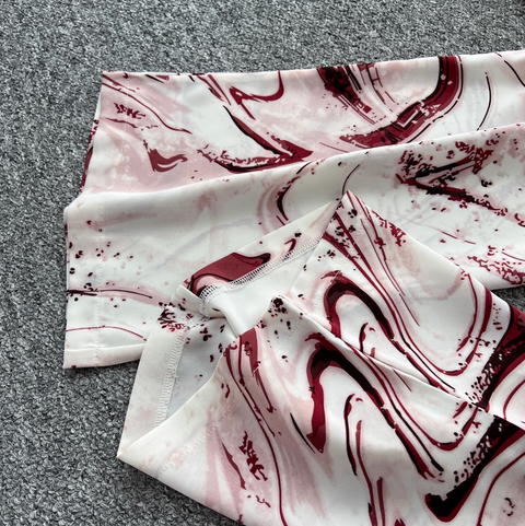 Loose Shirt & Trousers Tie-dye 2Pcs