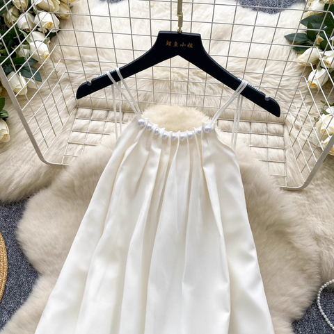 Sweetie Beaded Layered Slip Dress