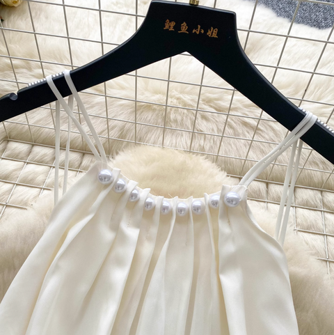 Sweetie Beaded Layered Slip Dress