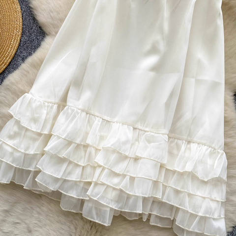 Sweetie Beaded Layered Slip Dress