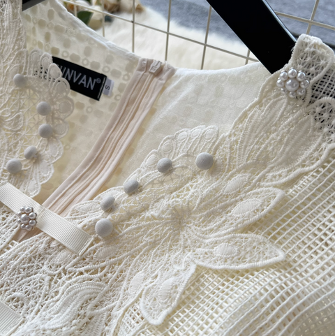 Niche Beaded Embroidered Party Dress