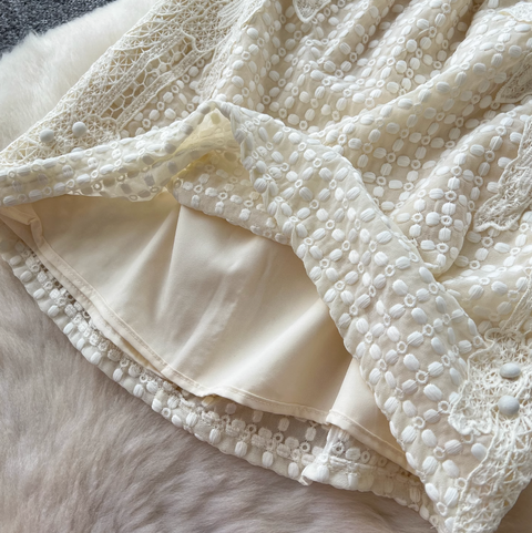 Niche Beaded Embroidered Party Dress