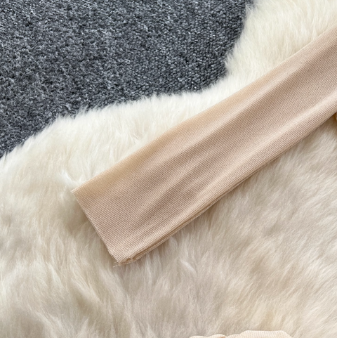 Niche Design Pleated Top & Trousers 2Pcs