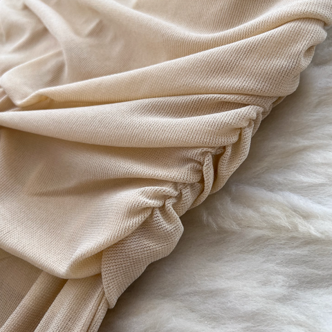 Niche Design Pleated Top & Trousers 2Pcs