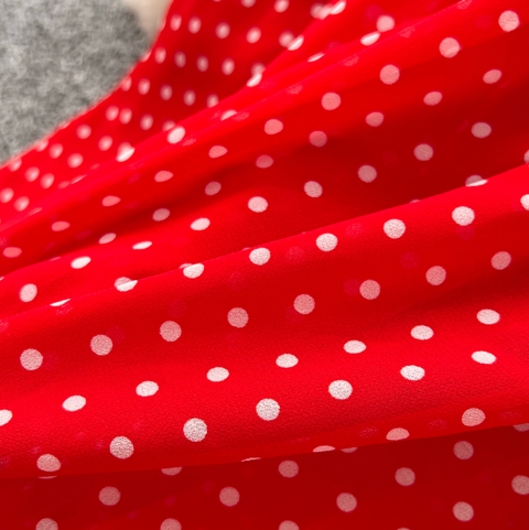 Premium Polka Dot Layered Cake Dress