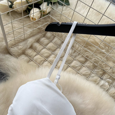 Irregular Design White Pleated Mesh Dress