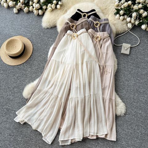 Fairy High-waist Oversized Chiffon Trousers