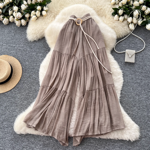 Fairy High-waist Oversized Chiffon Trousers