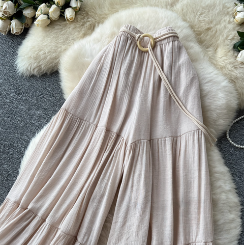 Fairy High-waist Oversized Chiffon Trousers