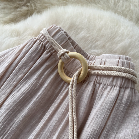 Fairy High-waist Oversized Chiffon Trousers