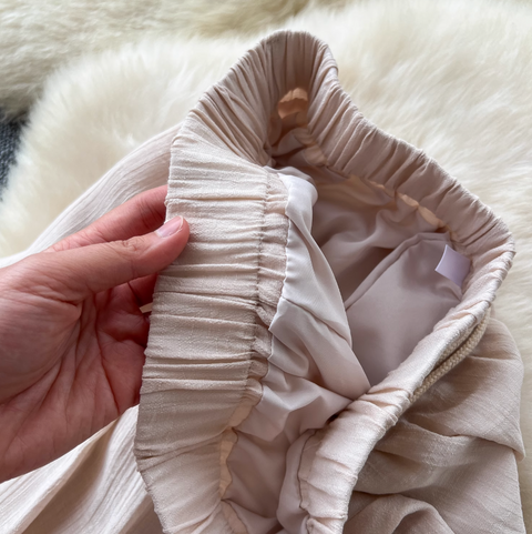 Fairy High-waist Oversized Chiffon Trousers
