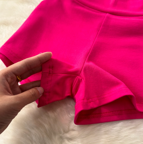 T-shirt & Shorts Stretchy Sportswear 2Pcs