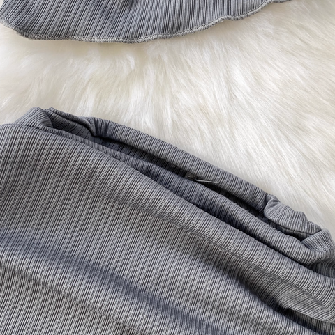 Pleated Camisole & Flared Trousers 2Pcs