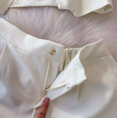 Suit Vest & Shorts Slim-fit 2Pcs