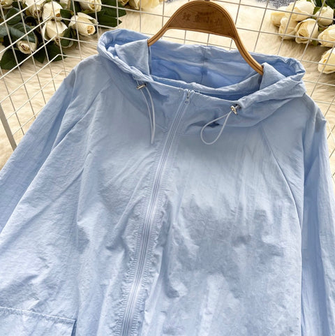 Drawstring Hoodie & Shorts Casual 2Pcs