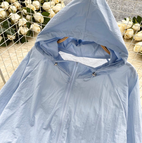 Drawstring Hoodie & Shorts Casual 2Pcs