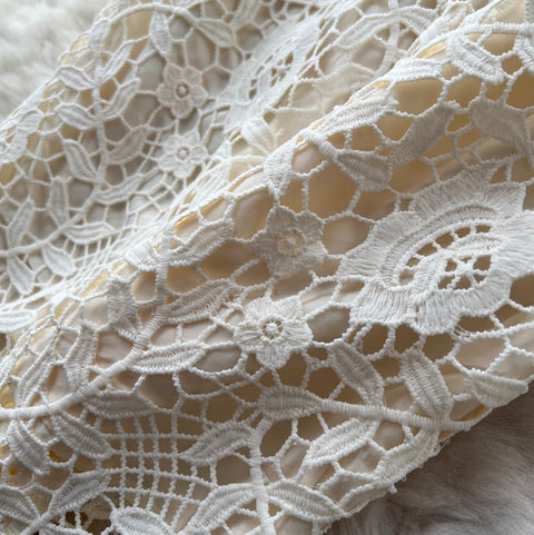 High-end Rhinestone Studded Embroidery Dress