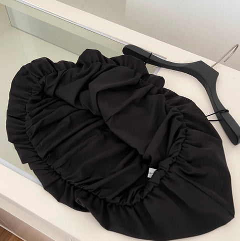 Hottie Black Camisole & Skirt 2Pcs