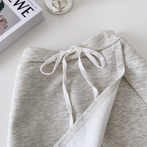 Chic High-waist Split Sportswear Shorts