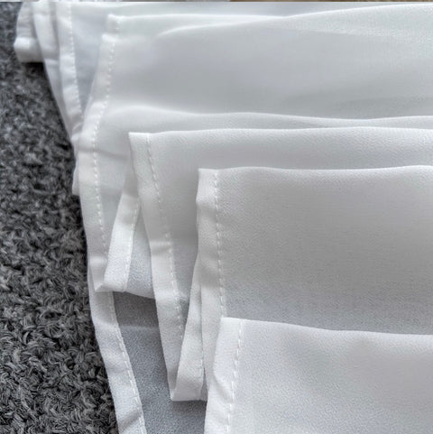 Fairy White Hollowed Embroidery Slip Dress