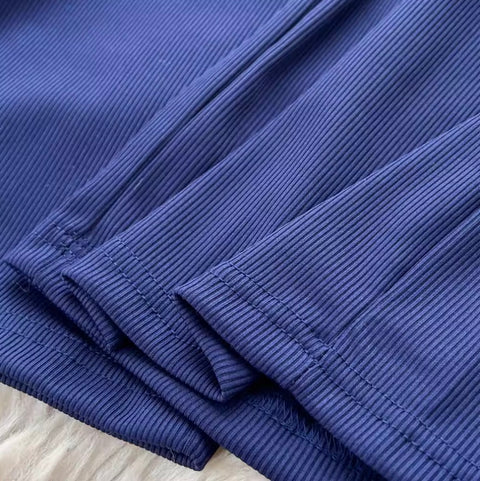 One-shoulder Camisole & Trousers 2Pcs