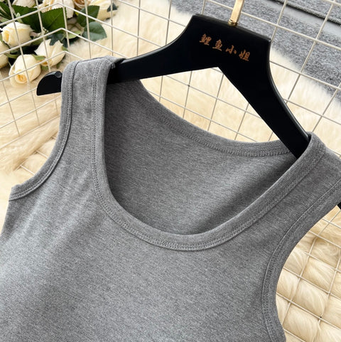 Camisole & Knotted Skirt Casual 2Pcs