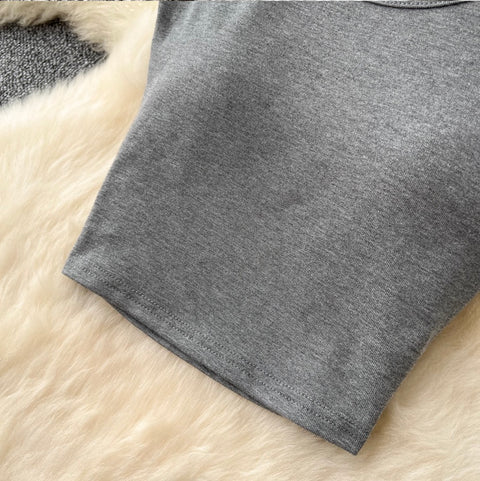 Camisole & Knotted Skirt Casual 2Pcs