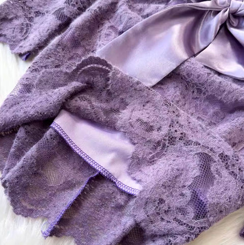 Sexy V-neck Embroidered Lace Dress