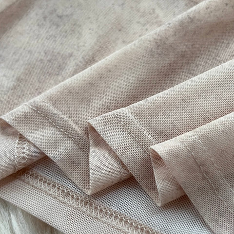 Butterfly Printed Mesh Slip Dress