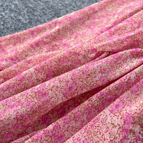 Sexy V-neck Ruffled Lace Slip Dress