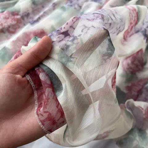 Fairy Floral Mesh Slip Dress