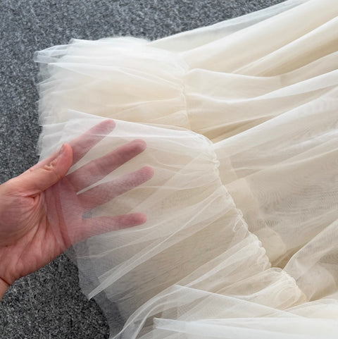 Knotted Lace Patchwork Slip Dress