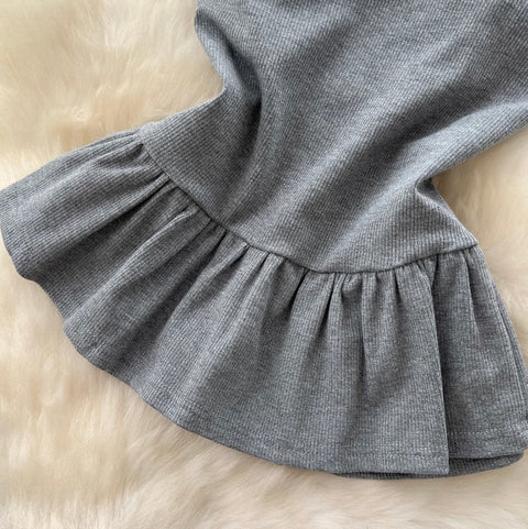 Ruffled Tank Top & Trousers Casual 2Pcs