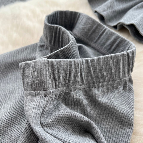 Ruffled Tank Top & Trousers Casual 2Pcs