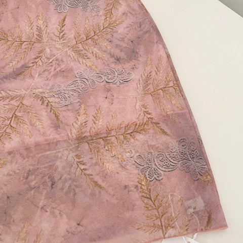 Elegant Sequin Printed Slip Dress