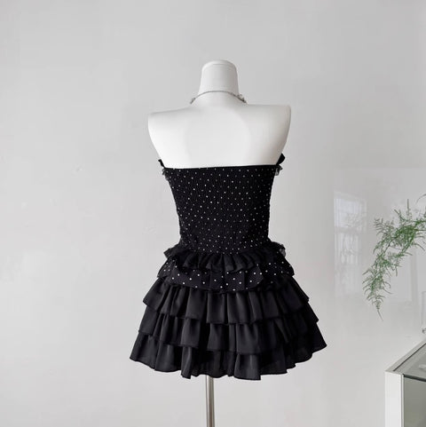 Sweetie Polka Dot Top & Puffy Skirt