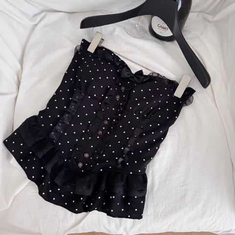 Sweetie Polka Dot Top & Puffy Skirt