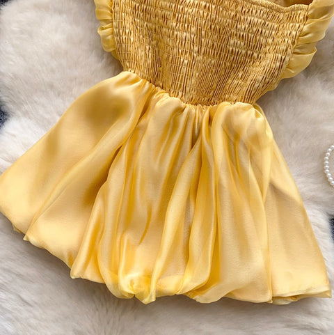 Embroidery Sequined Halter Top