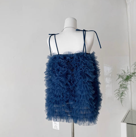 Fairy Layered Mesh Camisole Top