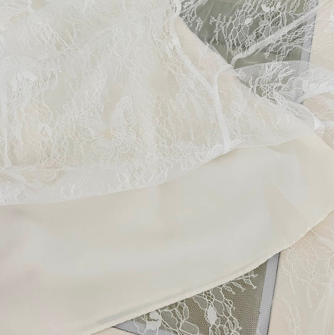 Sexy Embroidered White Lace Dress