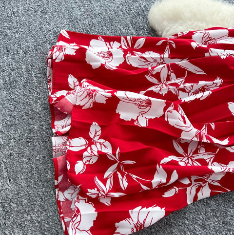 Premium Floral Printed Flared Jumpsuit