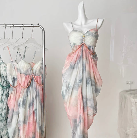 Fairy Tie-dye Slip Dress