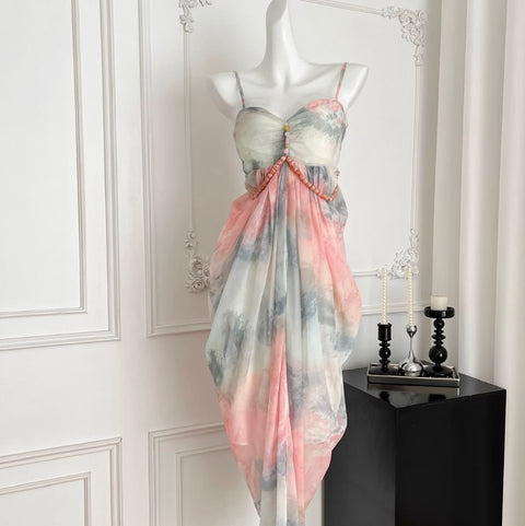 Fairy Tie-dye Slip Dress