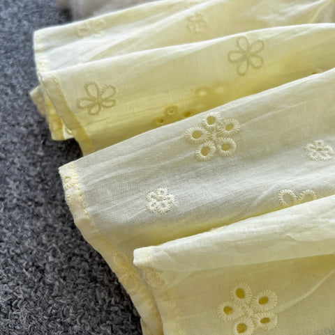 Beaded Shirt & Skirt Embroidery 2Pcs