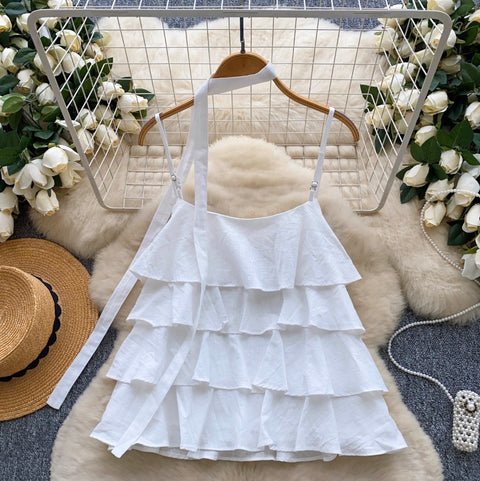 Layered Camisole with Ribbon