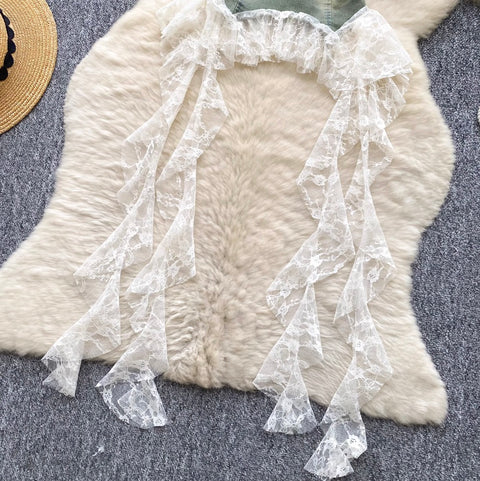 Irregular Design Denim Patchwork Top