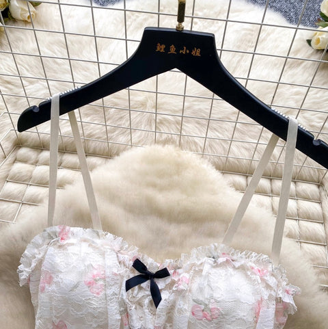 Fairy Mesh Patchwork Slip Dress