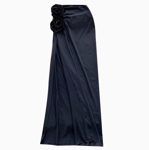 Sexy 3d Flower Hip-wrapping Skirt